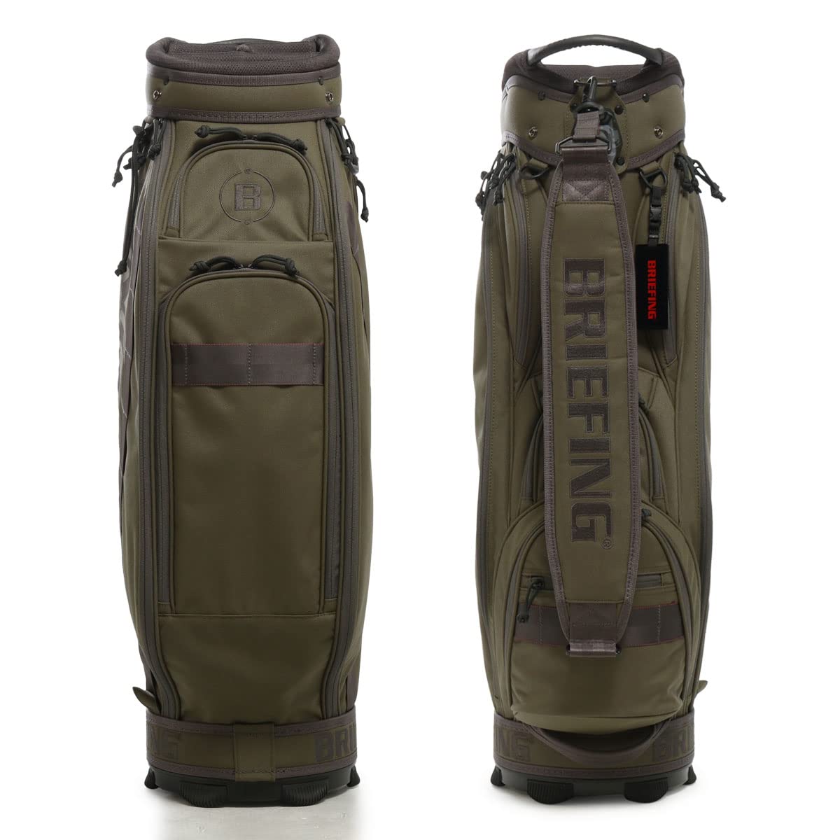 Amazon | [ブリーフィング] ゴルフ キャディバッグ カート型 4分割